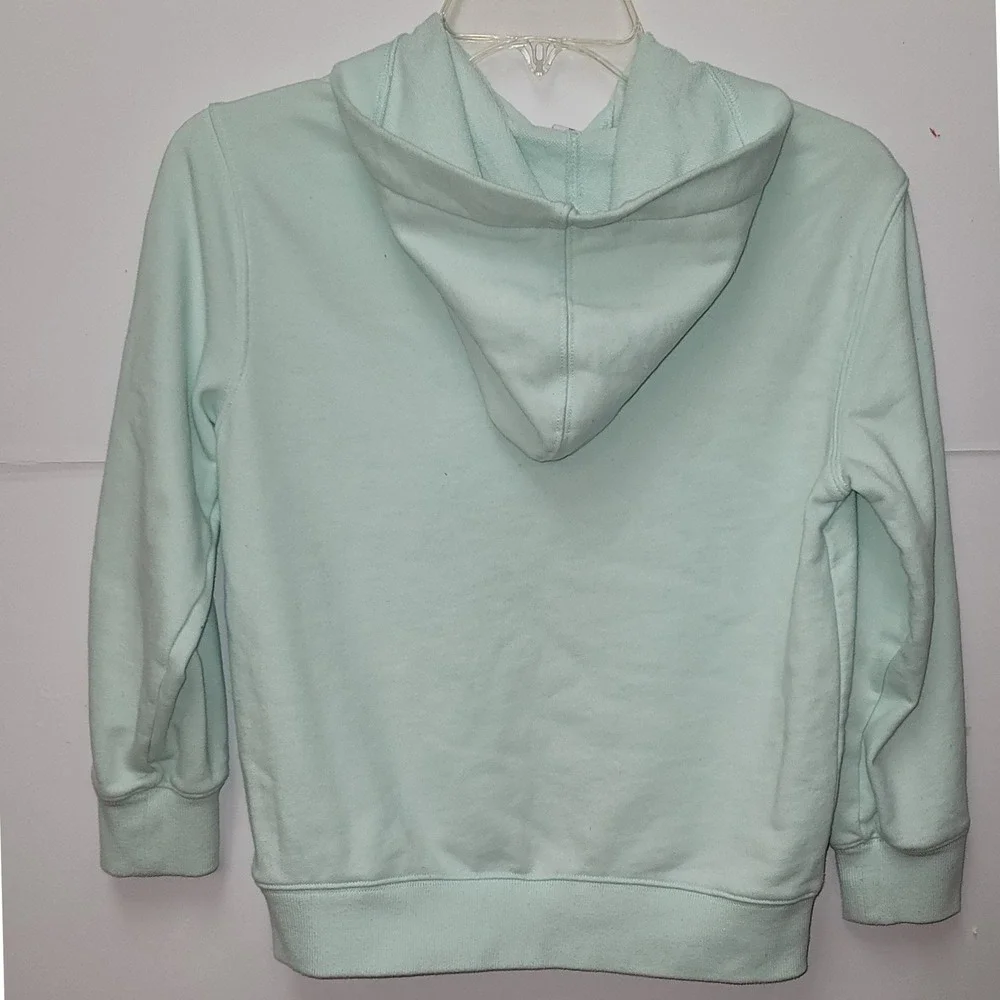 GAP Kids‎ Mint Green Hoodie M California Classic Graphic Sweatshirt Athleisure